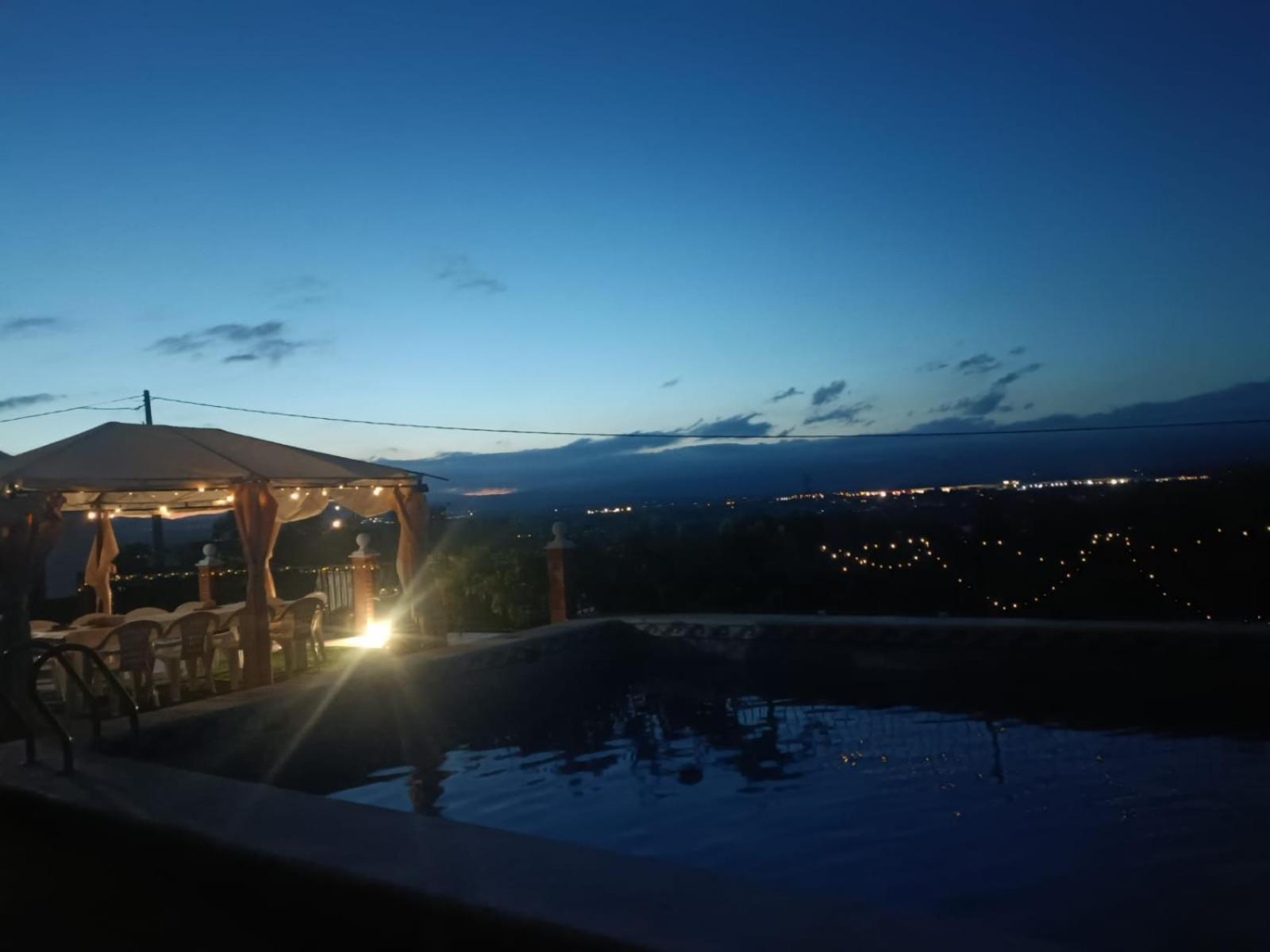 Bedroom With Private Bathroom And Two-Bedroom Family Suite In Quiet Forest Country House 80M2 Large Swimming Pool Music Town Lliria The Garden And Swimmingpool And Garden Are Shared Exterior photo