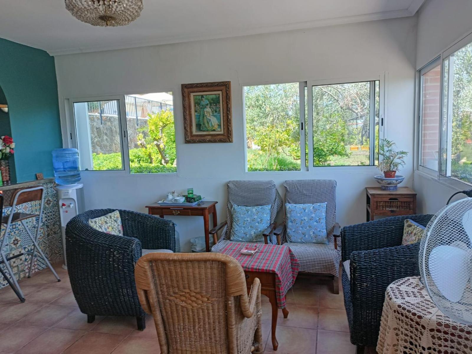 Bedroom With Private Bathroom And Two-Bedroom Family Suite In Quiet Forest Country House 80M2 Large Swimming Pool Music Town Lliria The Garden And Swimmingpool And Garden Are Shared Exterior photo